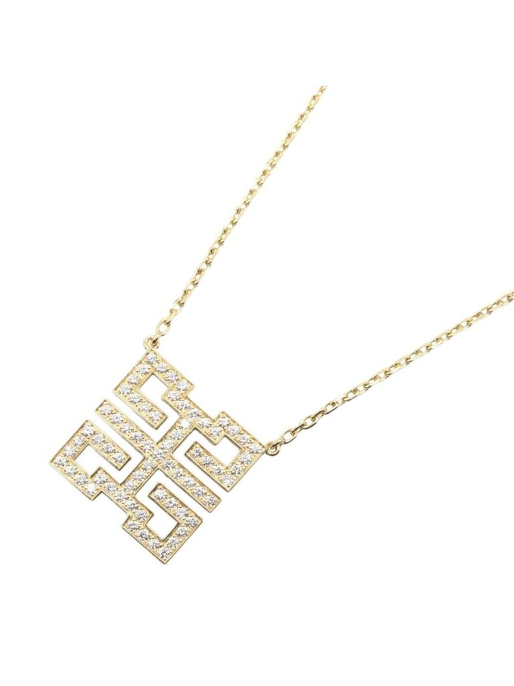 Cartier Necklace Wishknot Mini Diamond 18k